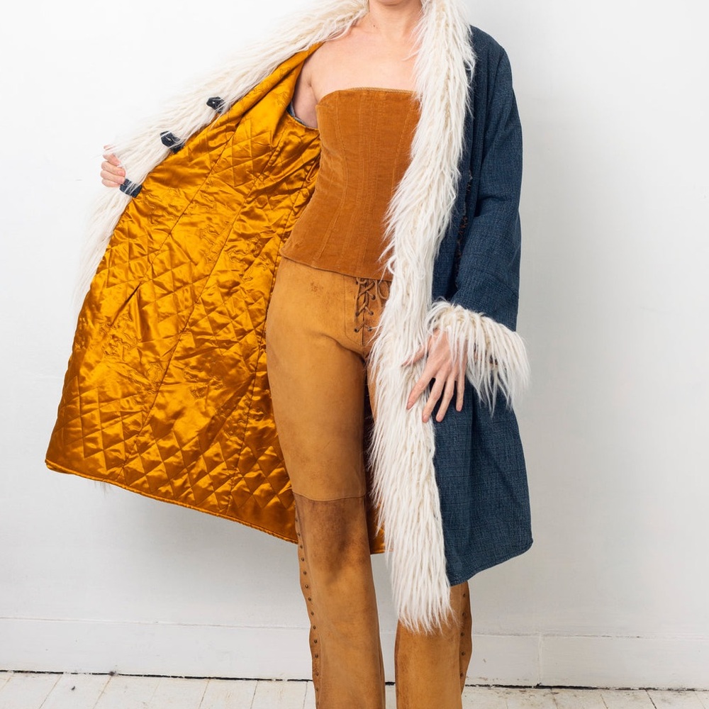 D&G corduroy corset top